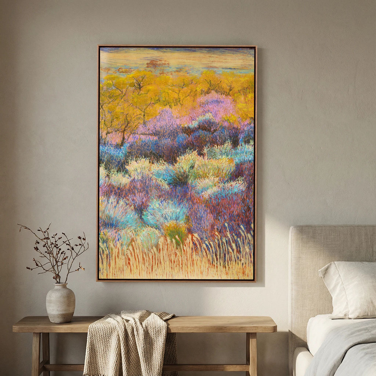 Canvas landschap herfst