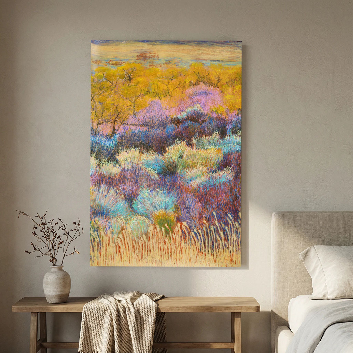 Canvas landschap herfst