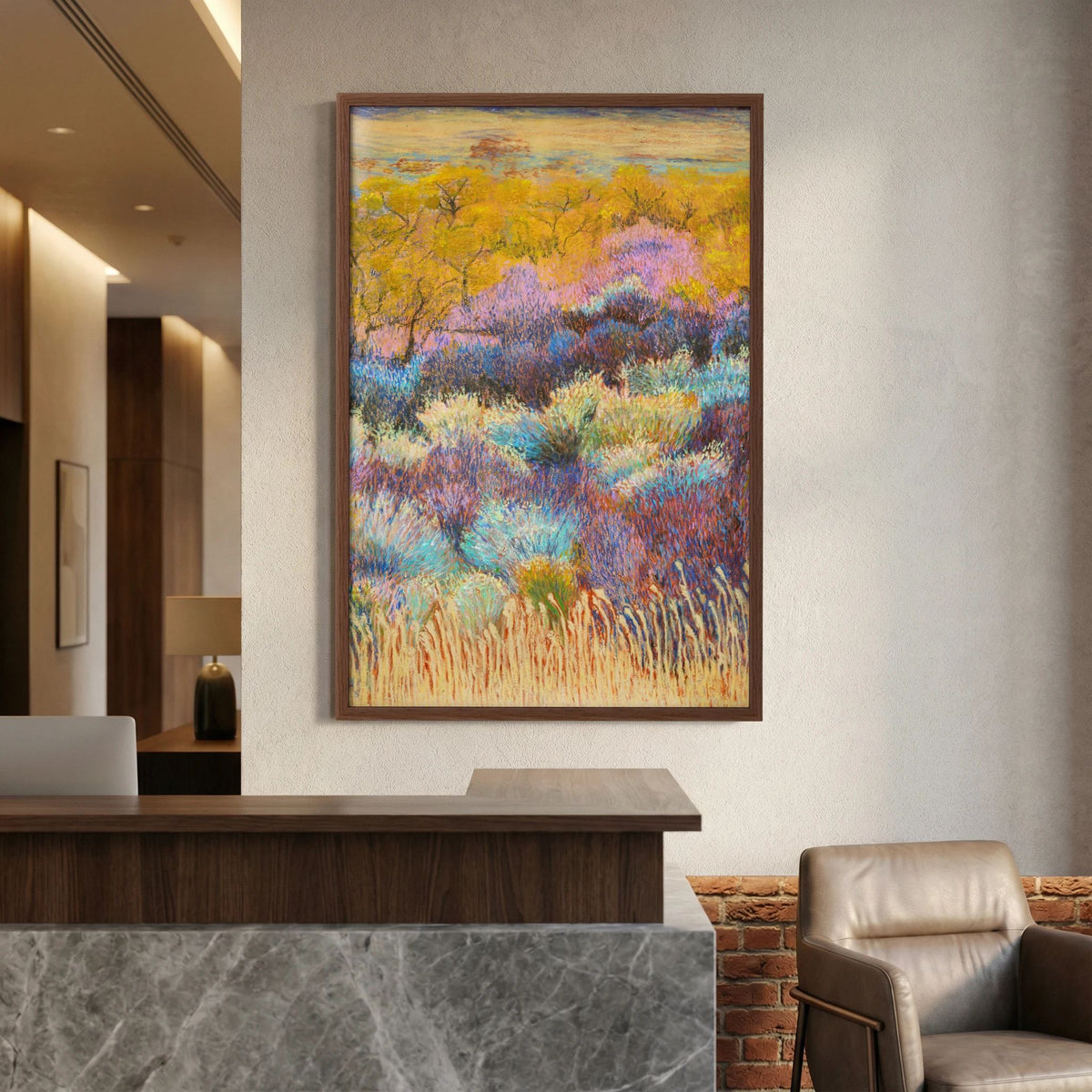 Poster landschap herfst